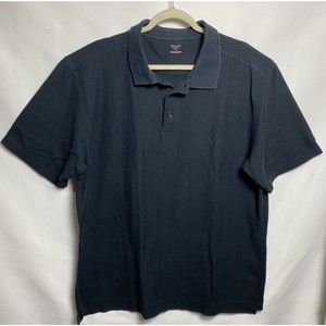 Acuity Men’s Polo shirt Moisture Management Size XL Black